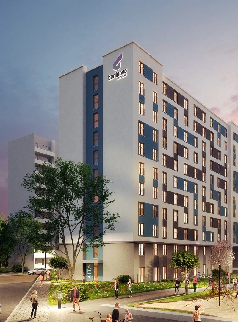 Berlinovo Immobilien Wohngebäude