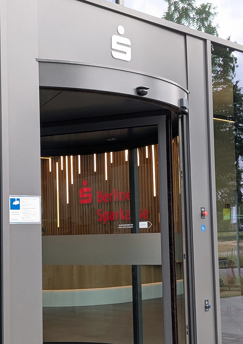 Berliner Sparkasse Eingang