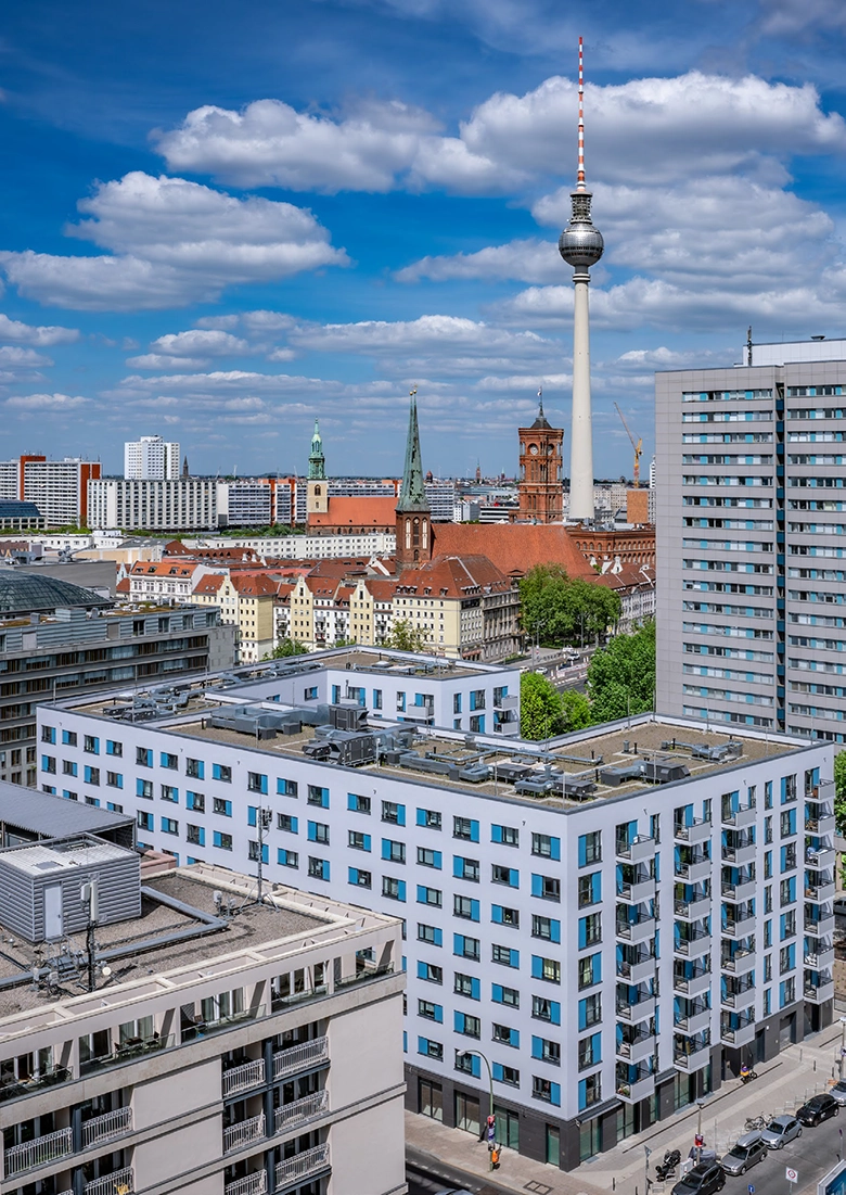 Berlin Stadtbild mit Fernsehturm